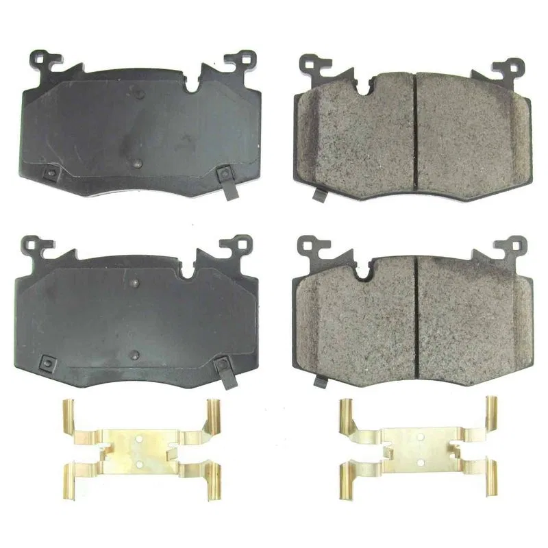 17-8002 – POWERSTOP Brake Pad, FMSI Number D8002 Ceramic Brake Pads Set Of 4 With Premium Stainless Steel Hardware